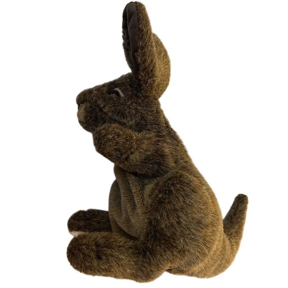 Folkmanis Brown Kangaroo Plush Hand Puppet 10" Soft Toy  Kids & Collectors - Picture 4 of 4